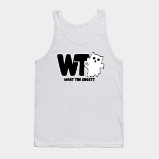 What The Ghost? Logo - Dark Tank Top